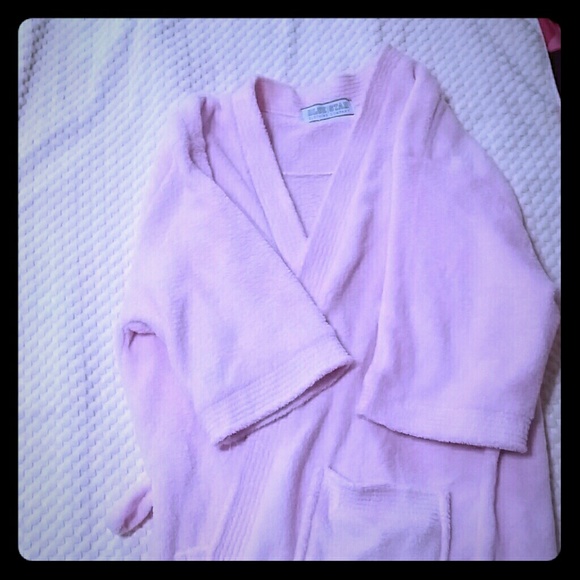 Pink Bath/Sleep Robe - Picture 1 of 2